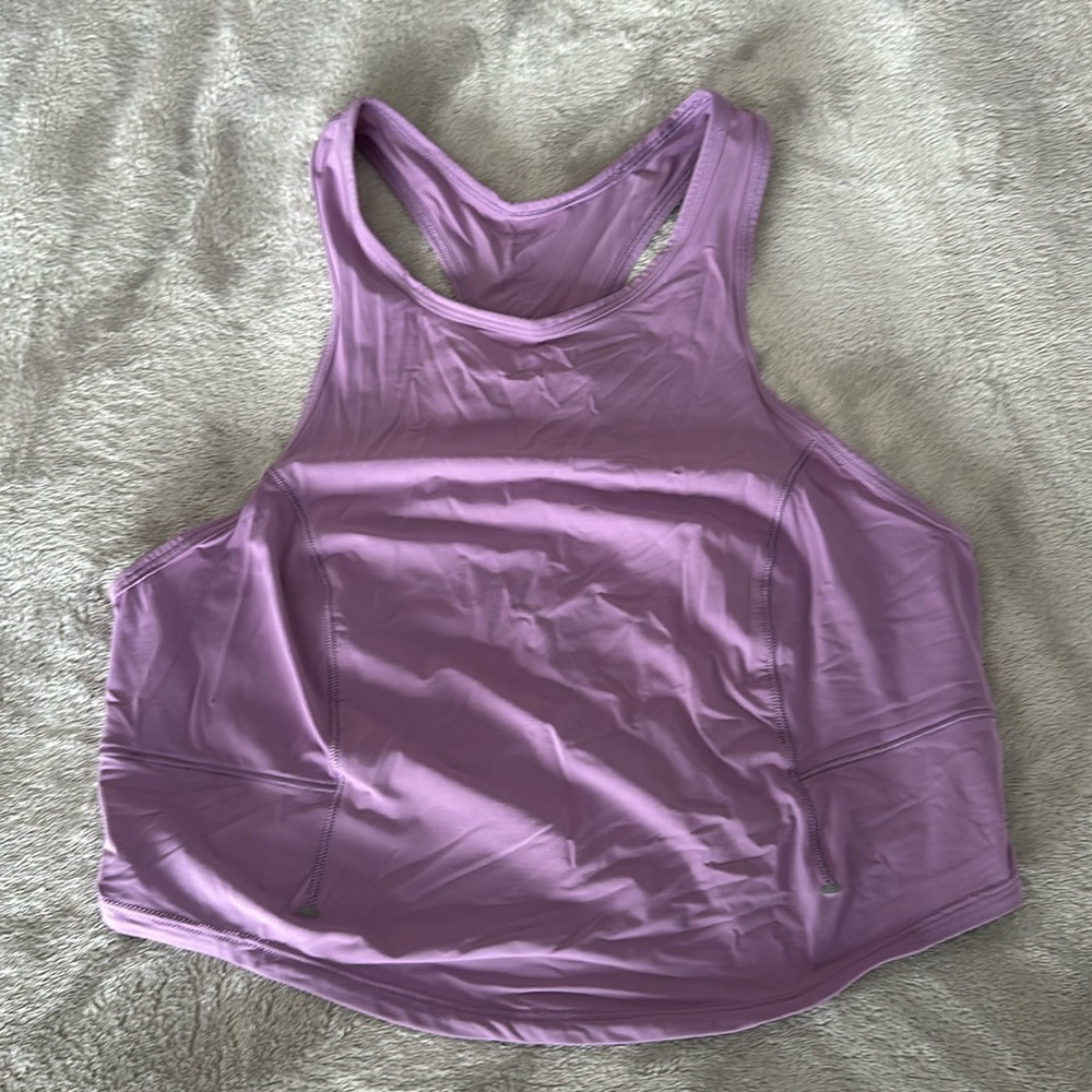 Lululemon cropped tank top